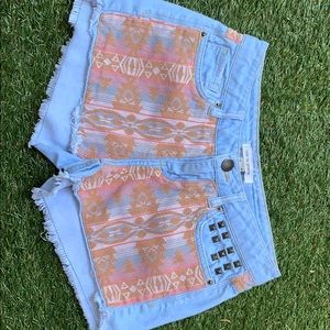 Aztec Jean shorts